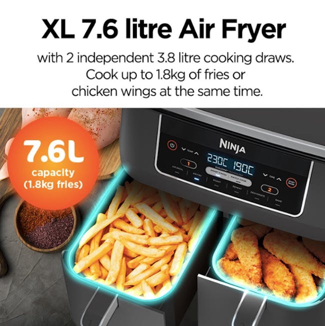 Ninja Foodi Dual Zone Air Fryer - 8