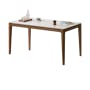 Adelyn Dining Table 1.4m - Walnut (Sintered Stone) - 0