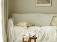 Berita Sofa Cover - Ivory
