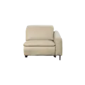 Clyde Right Arm Power Recliner Unit - Ivory (Top Grain Leather)