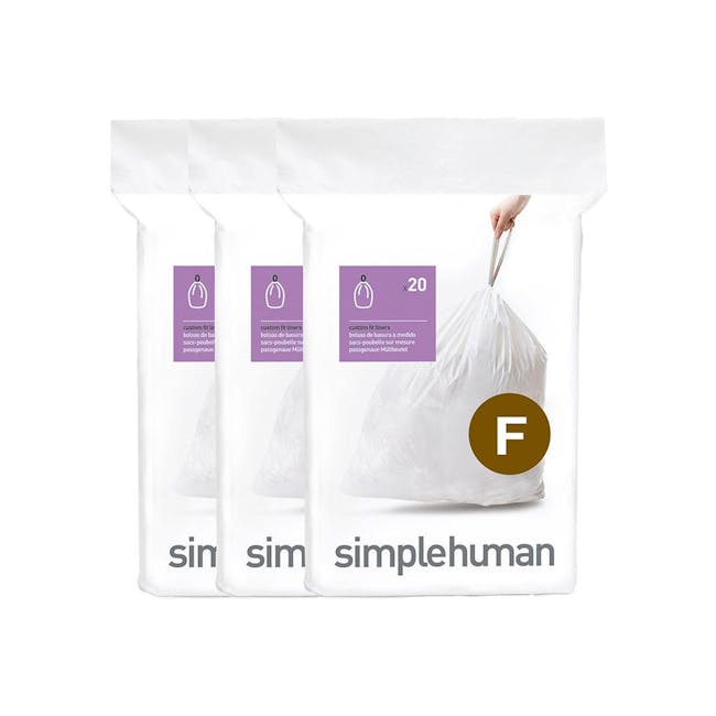 simplehuman Custom Fit Liners Code F - 3