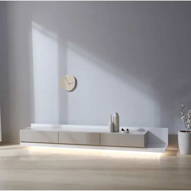 (As-is) Bryson Extendable TV Console 2.3m-3.3m - Grey, White - 2 - 17
