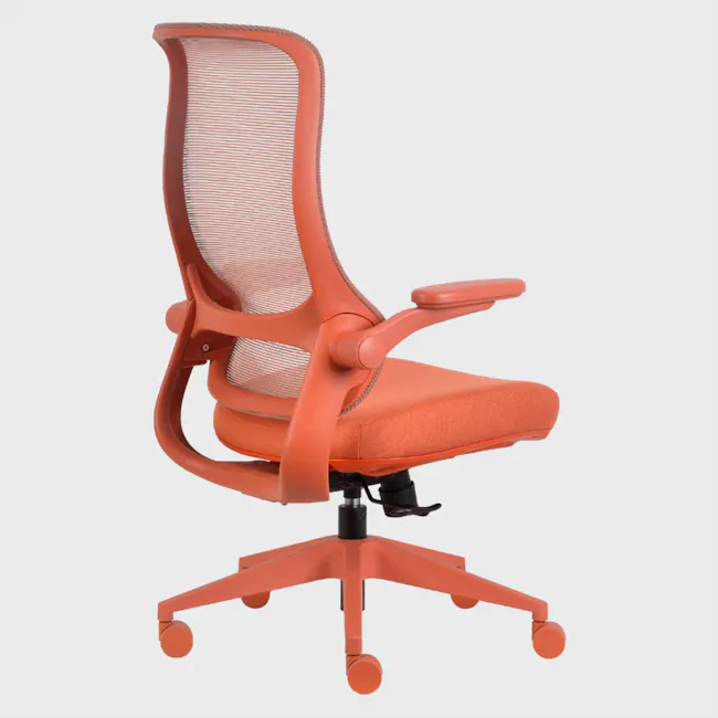 Aurix Office Chair - Orange - 4