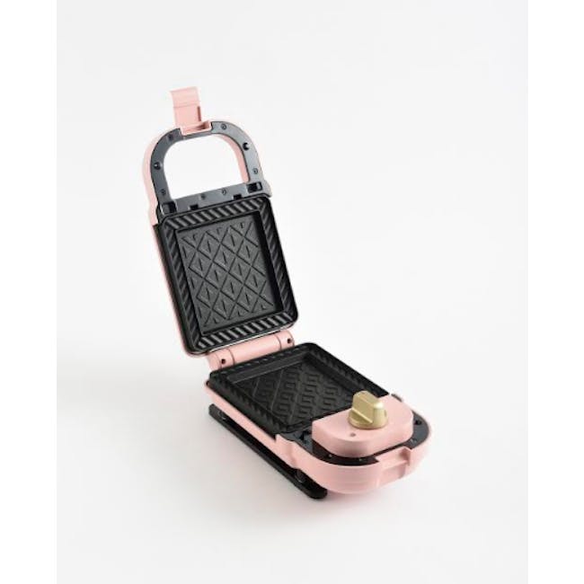 BRUNO Single Hot Sand Maker - Pale Pink, BRUNO Hotplates BRUNO Single Hot Sand Maker - Pale Pink, BRUNO Hotplates