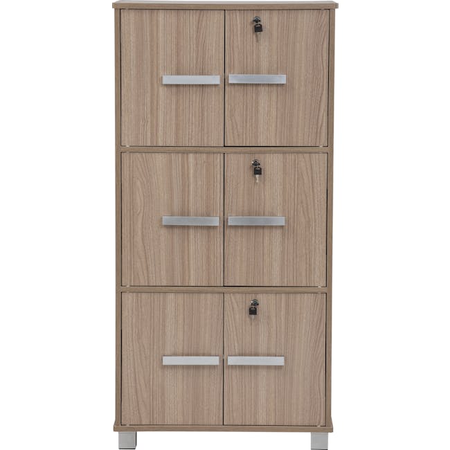 Naya 6 Door Cabinet - Ebonnese - 3