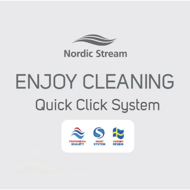 Nordic Stream Microfiber Mop Dry Pocket Refills - 4