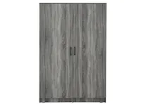 Fince 2 Door Wardrobe 1.2m - Grey Ash