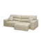 Forte 4 Seater Power Sliding Extension Sofa - Ivory (Top Grain Leather) - Zero Wall