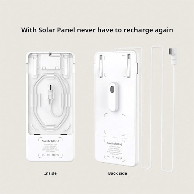 SwitchBot Solar Panel - White - 3