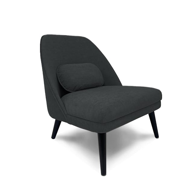 Siena Lounge Chair - Black - 1
