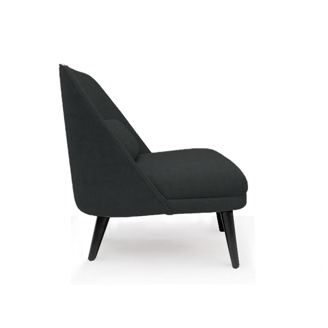Siena Lounge Chair - Black - 2