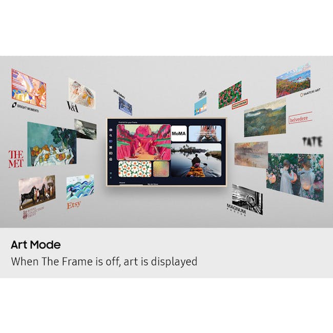 50" The Frame 4K Samsung Vision AI Smart TV (2025) - 22
