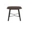 Telyn Oval Dining Table 1.6m with Telyn Bench 1.1m and 2 Axel Chairs in Black, Carbon - 3