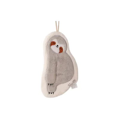 Sloth Drying Hand Towel - Grey