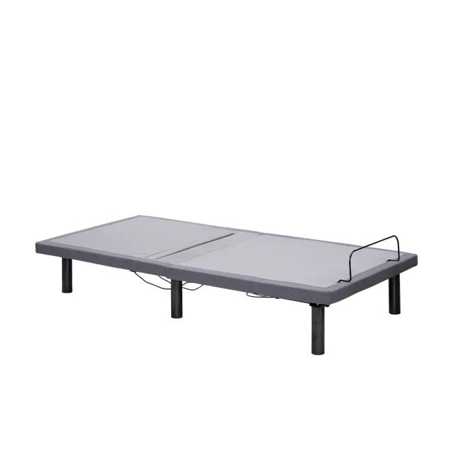 Lyra Super Single Adjustable Bed - Grey Boucle - 16