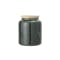 Sage Storage Jar with Lid - Green - 0