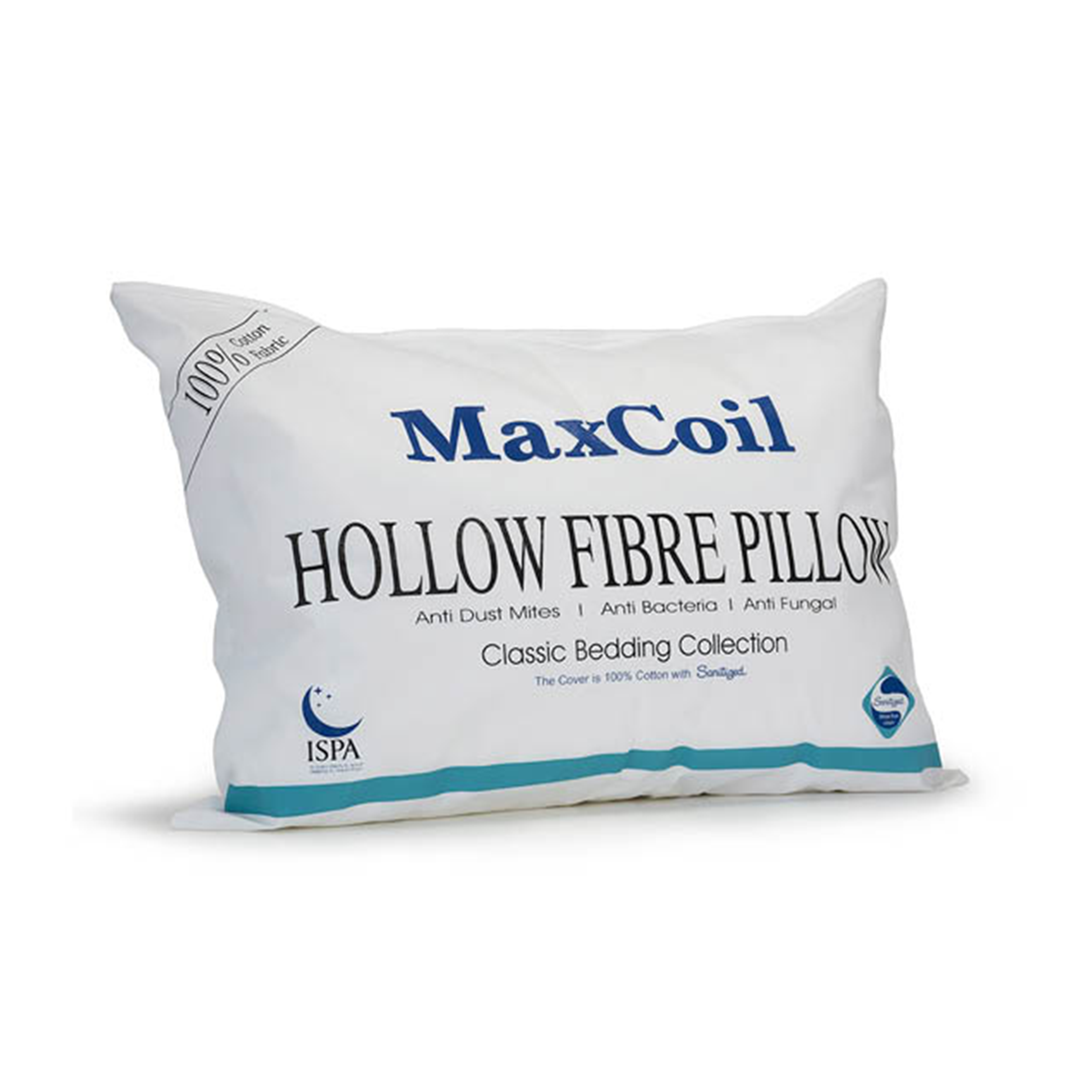 MaxCoil Classic Bedding Hollow Fibre Fill Pillow