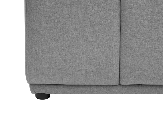 Milan 3 Seater Sofa - Slate (Fabric) - 7