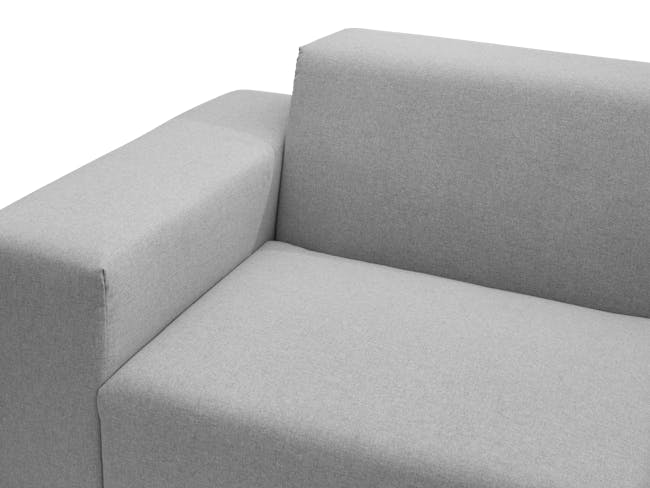 Milan 4 Seater Sofa - Slate (Fabric) - 6