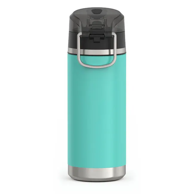 Thermos® ICON™ Stainless Steel Kids Lid Bottle with Spout 530ml (IS2502) - Seafoam Green - 5