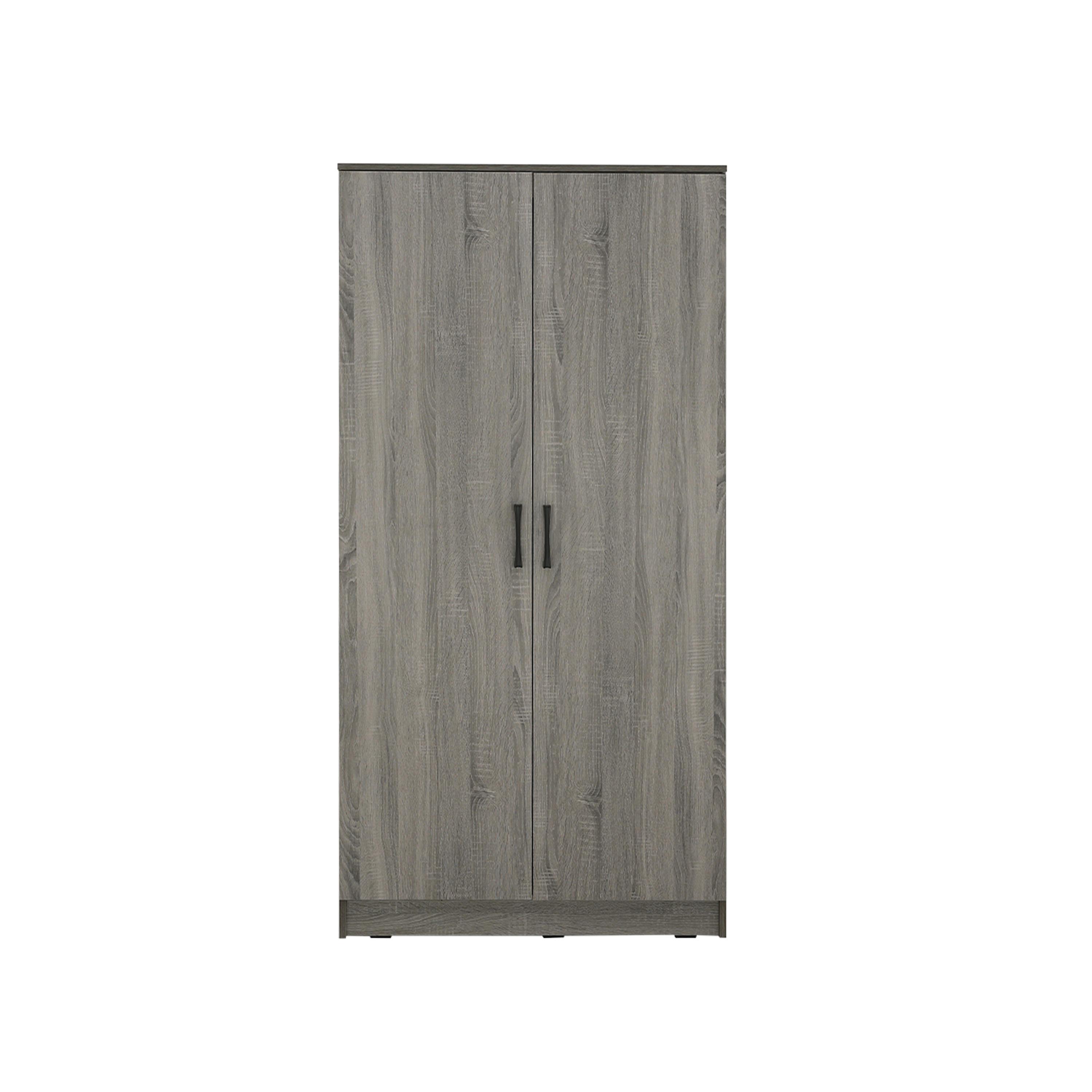 Fince 2 Door Wardrobe 0.9m - Grey Ash