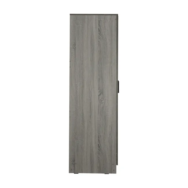 Fince 2 Door Wardrobe 0.9m - Grey Ash - 5