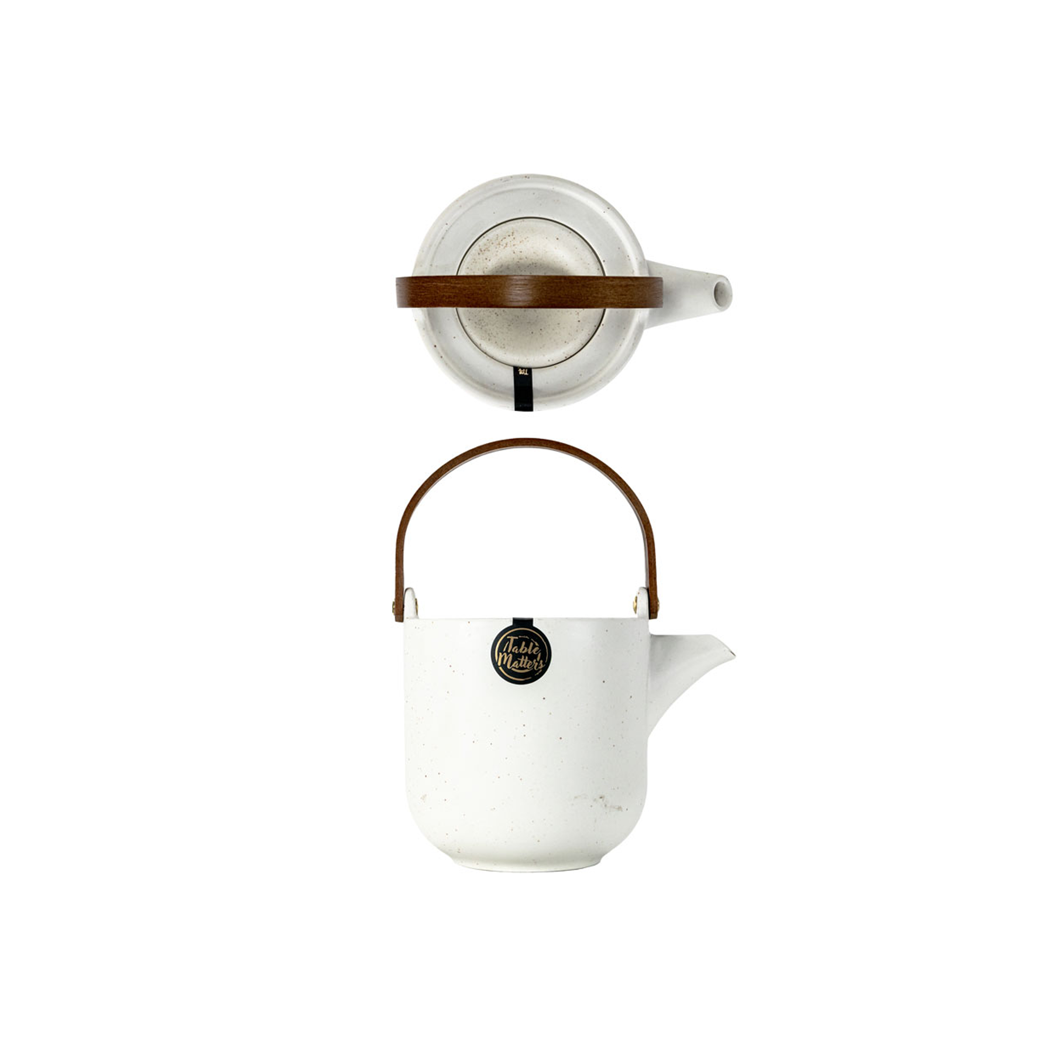 Table Matters Cana Vanilla Teapot (2 Sizes) - 1000ml