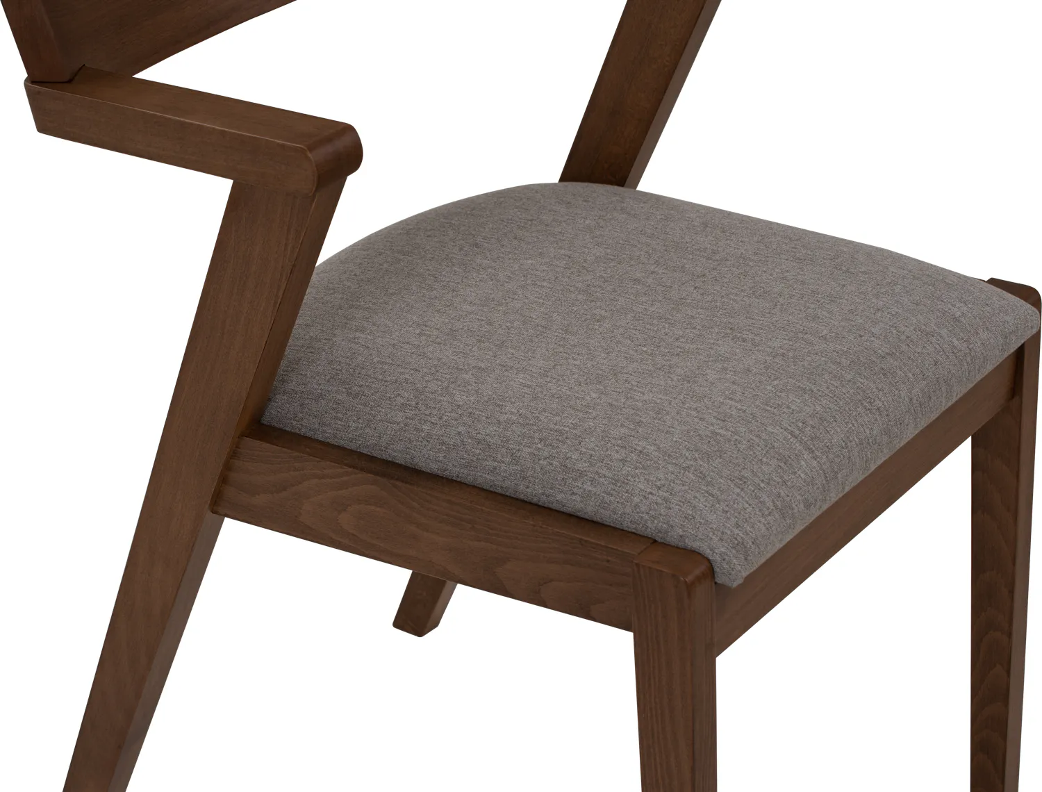 (As-is) Imogen Dining Chair - Cocoa, Dolphin Grey (Fabric) - 3 - 26