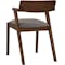 Imogen Dining Chair - Cocoa, Dolphin Grey (Fabric) - 10