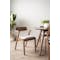 Imogen Dining Chair - Cocoa, Dolphin Grey (Fabric) - 5