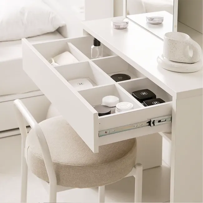 Bonnie Mirror Dressing Table 0.8m - Oak - 24