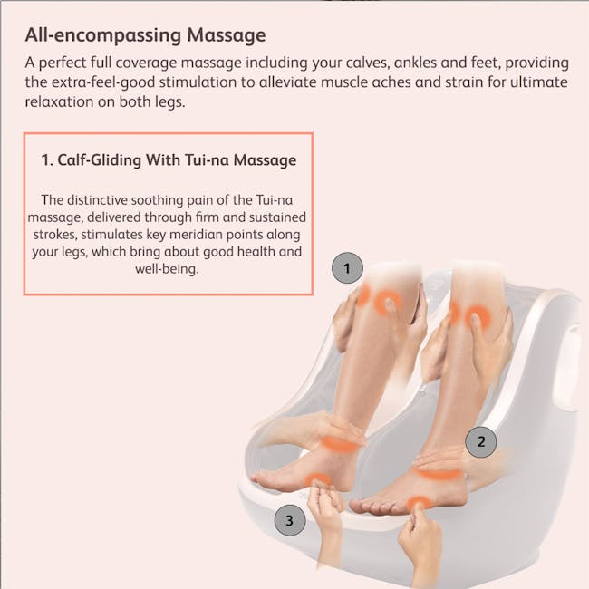 OSIM uPhoria Lite Leg Massager - 2