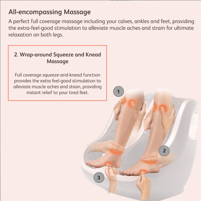 OSIM uPhoria Lite Leg Massager - 3