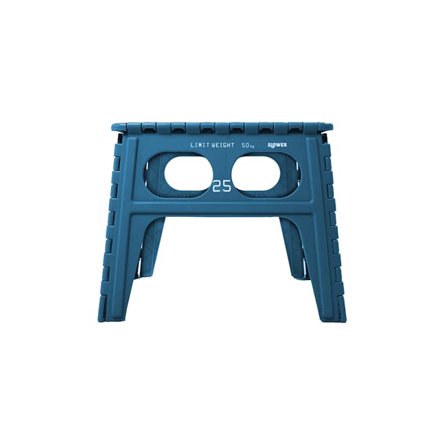 Slower Chapel Folding Table - Blue - 0