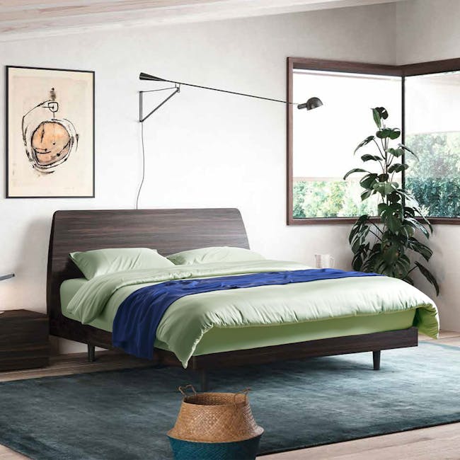 Bellami Pure Bamboo Beyond Basic Full Bedding Set - Green (2 Sizes) - 1