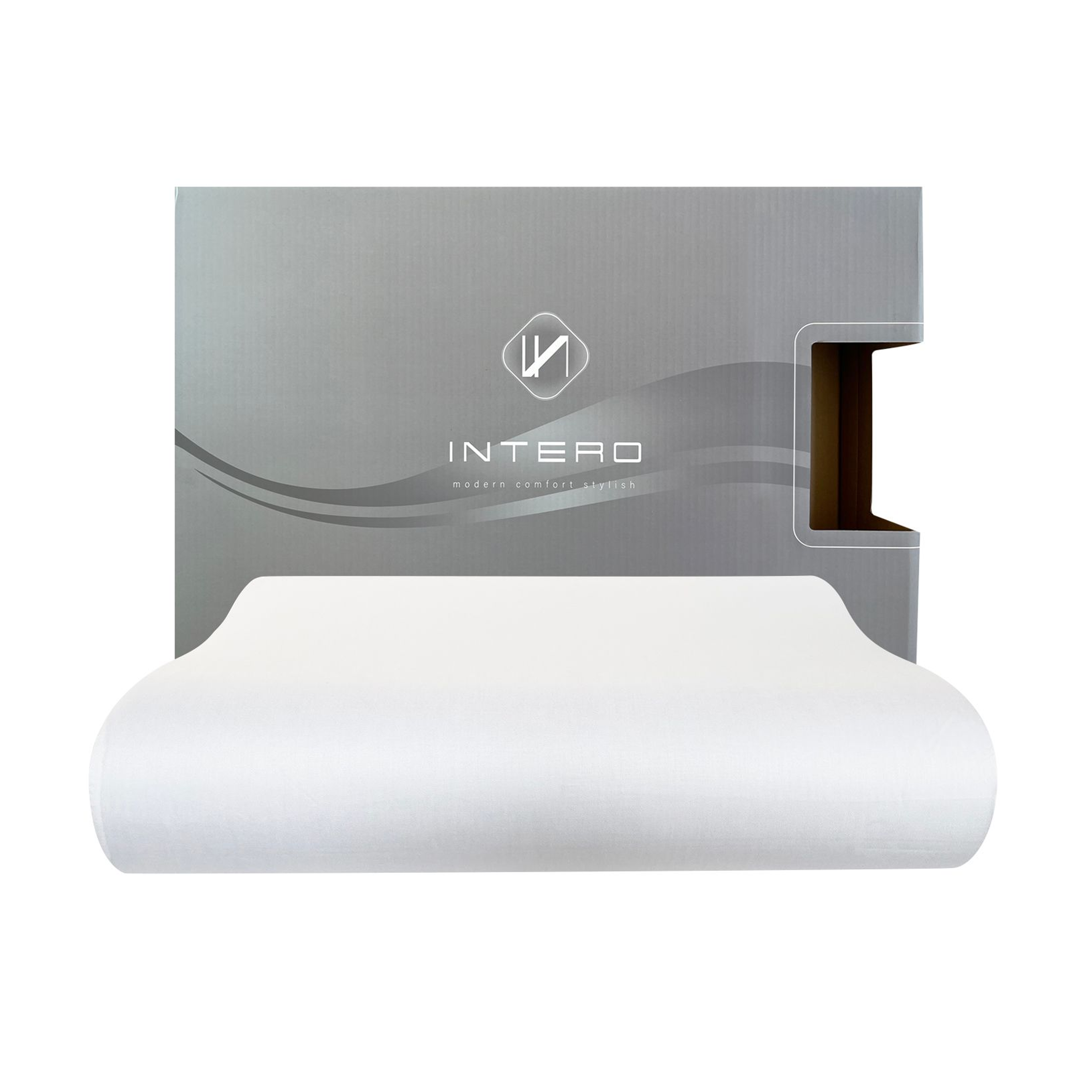 Intero Bamboopro Visco Air Charoal Memory Foam Pillow - Firm Contour