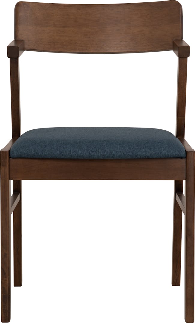 Zelig Dining Chair - Cocoa, Yale (Fabric) - 3