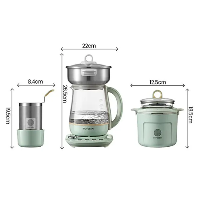 Buydeem Multi Functional Big-K Health Pot - Mint - 7