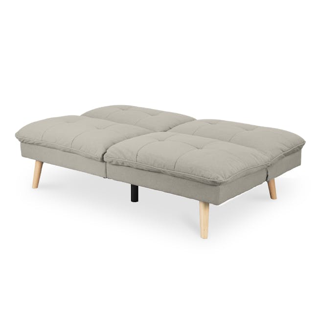 Jen Sofa Bed - Beige (Eco Clean Fabric) - 1