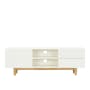 (As-is) Aalto TV Cabinet 1.6m - White, Natural - 14 - 0