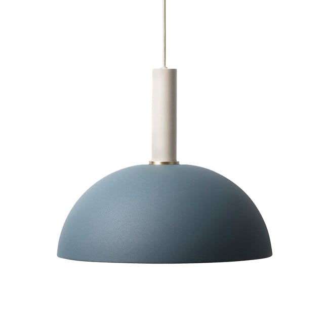 Erin Pendant Lamp - Light Grey, Dark Blue - 0