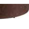 Robyn Storage Pouf - Saddle Brown (Faux Leather) - 4
