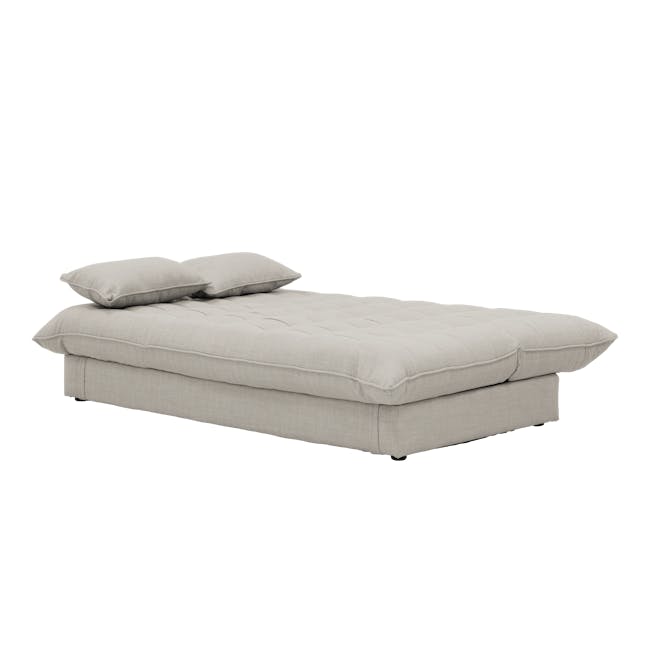 Tessa 3 Seater Storage Sofa Bed - Beige (Eco Clean Fabric) - 13