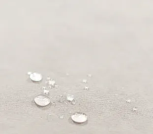 Tessa L-Shaped Sofa Bed - Beige (Eco Clean Fabric) - 15 - Water droplets on fabric, clear liquid, liquid surface, liquid