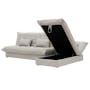Tessa L-Shaped Sofa Bed - Beige (Eco Clean Fabric) - 21