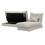 Tessa L-Shaped Sofa Bed - Beige (Eco Clean Fabric) - 22