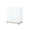 Flo 4-Door Low Storage Cabinet - Snow
