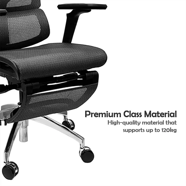 Sail Basic Ergonomic Chair V4 - Black - 12