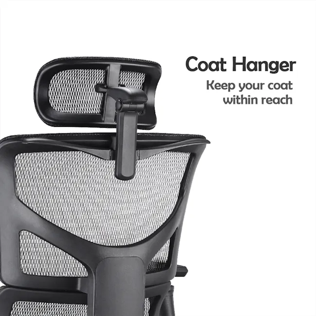 Sail Basic Ergonomic Chair V4 - Black - 7