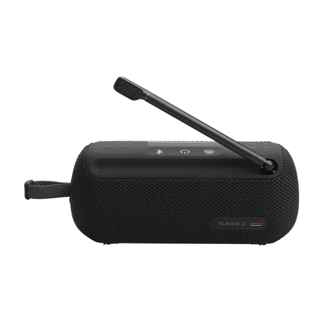 JBL Tuner 3 Portable Bluetooth Speaker with FM Radio - Black - 5